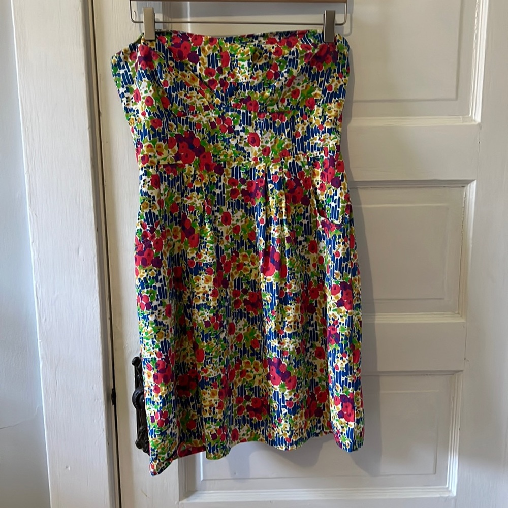 Anthropologie Multicolor Floral Dress